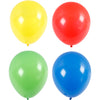 Creativ Company Luftballons, Giga, D 41 cm, blau, grün, rot, gelb, 4 Stück 1 Box