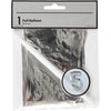 Creativ Company Folienballon, 5, H: 41 cm, Silber, 1 Stück