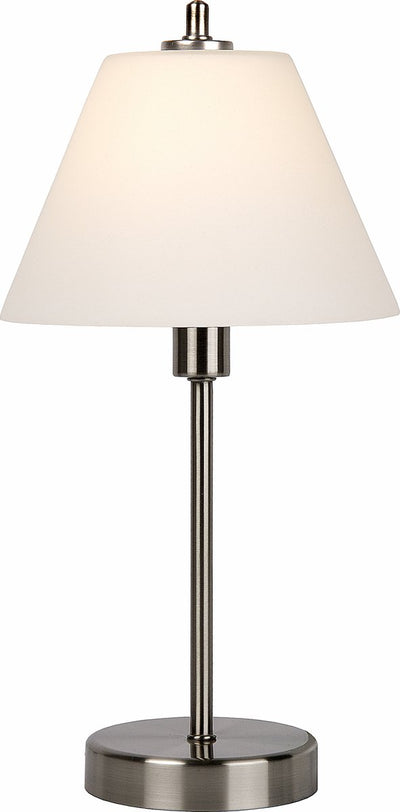 Lucide Touch - Tischleuchte - ø 22 cm - 1xe14 - mattes Chrom