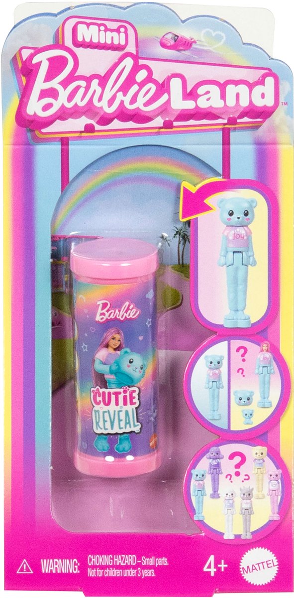 Barbie jcr17, kleine Puppe, Frau, 4 Jahre, Mädchen, 58 mm, 25 g