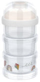 Mepal Mio Milchpulverturm 3-teilig – 360 ml – luftdichter Verschluss mit Schütteldeckel – multifunktionale Aufbewahrung und Dosierung – Sunshine Rainbow