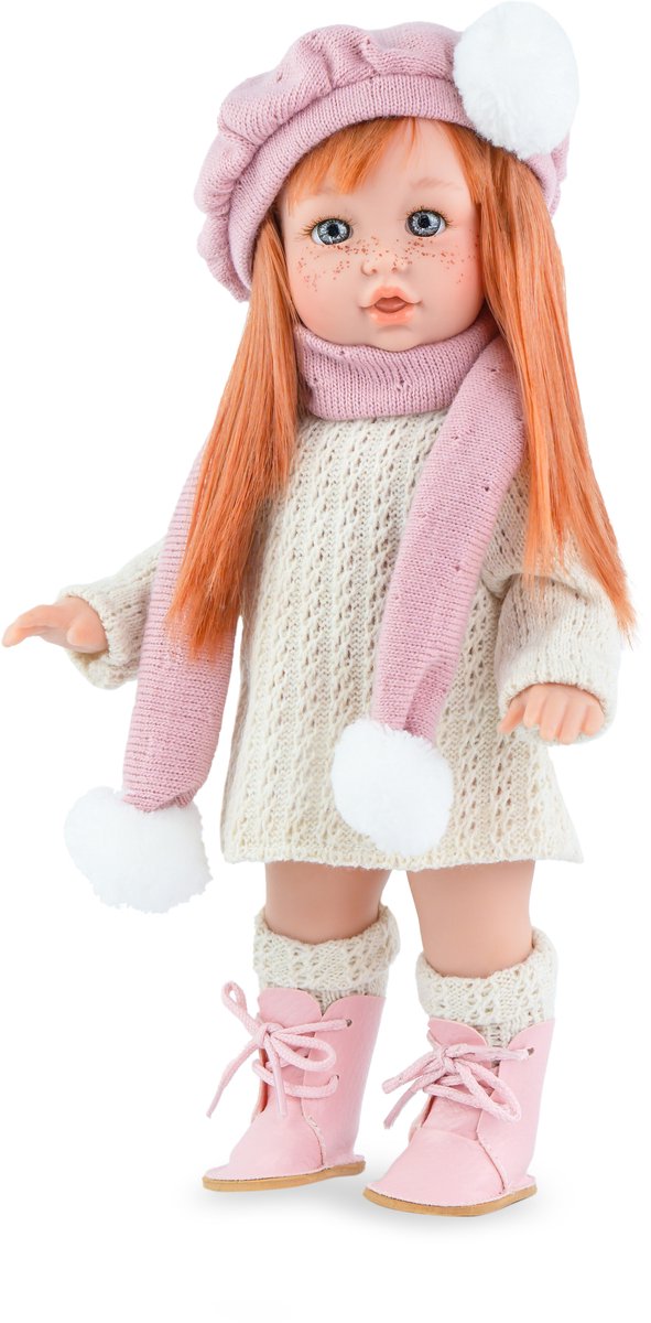 Marina Pau Marina – Pau Pop Sue Petit Soleil 30 cm – Spielzeugpuppe für Kinder.