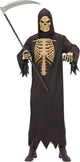 Finidi Henker Grim Reaper Kostüm | realistischer Brustschnitter | Mann | xl | Karnevalskostüm | Kostüm