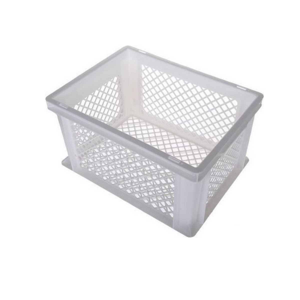 Kiste PVC Weiß 26L 40x30x22cm
