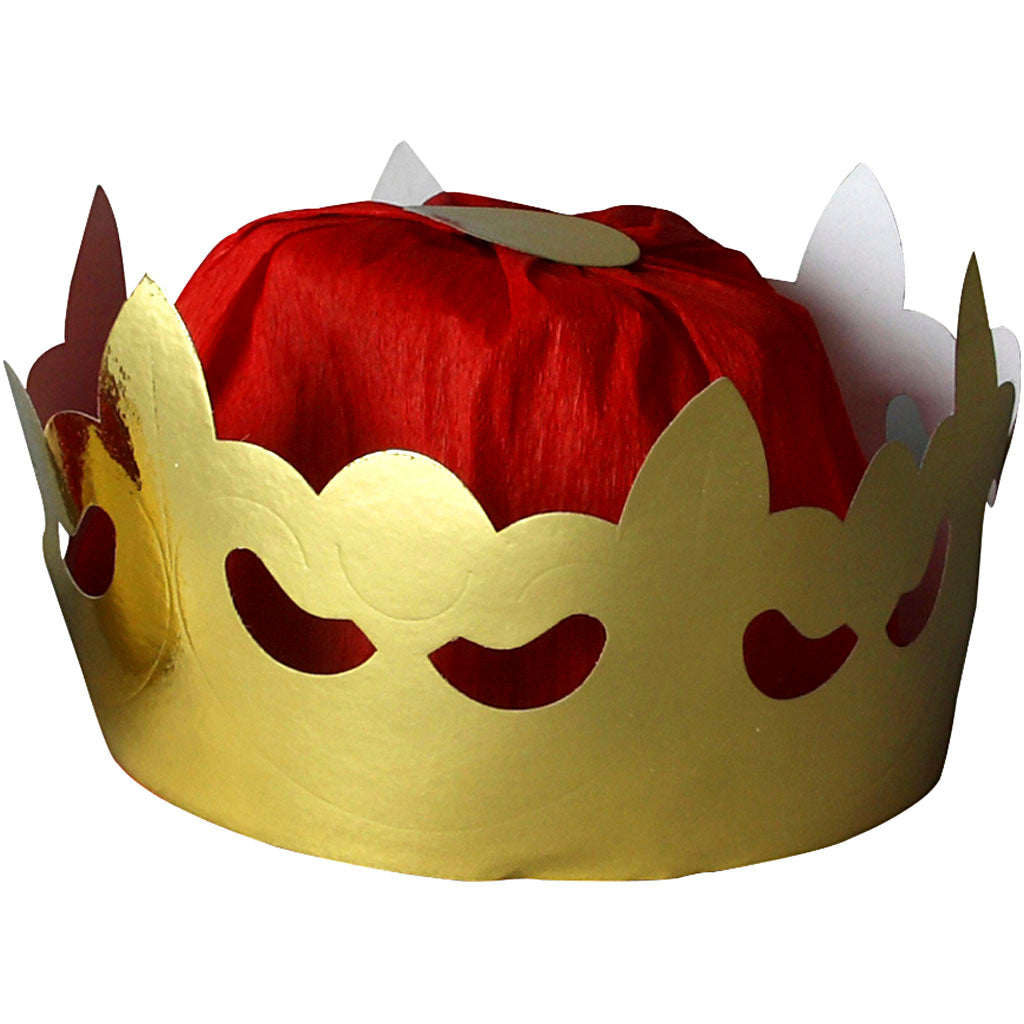 Creativ Company Koningskroon, H: 11 cm, d 19 cm, Gold, 1 Stück