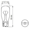 Bosma-Lampe 12V-10W Wedge-T15