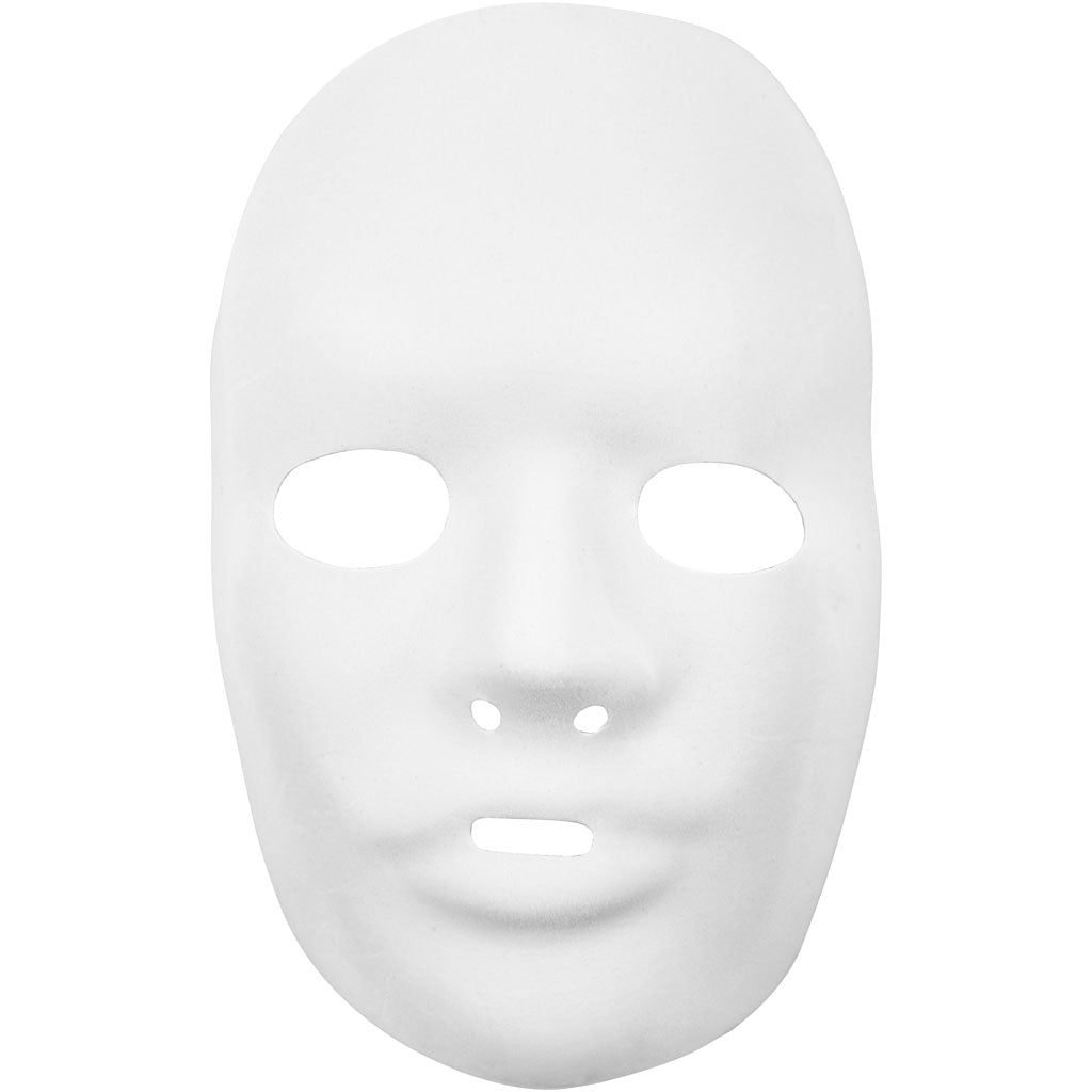 Creativ Company Mask White 24x15,5 cm, 12st.