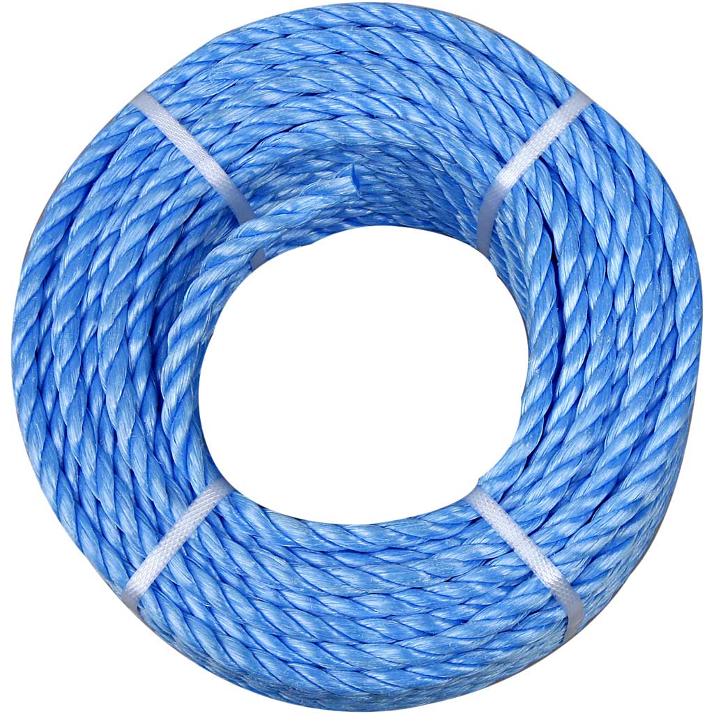 Creativ Company Polypropylenseil, Stärke 6 mm, 20 m 1 Rolle