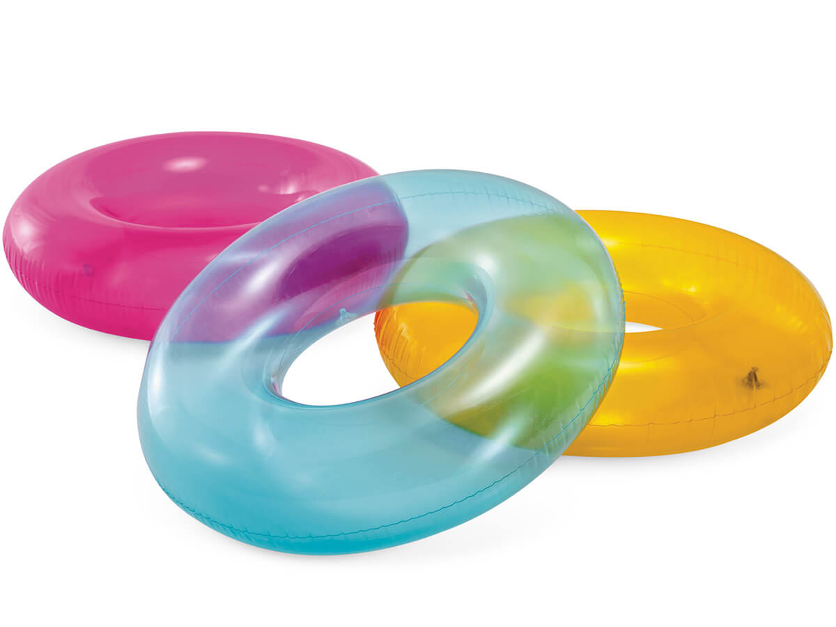 Intex transparent gefärbt Poolrosa