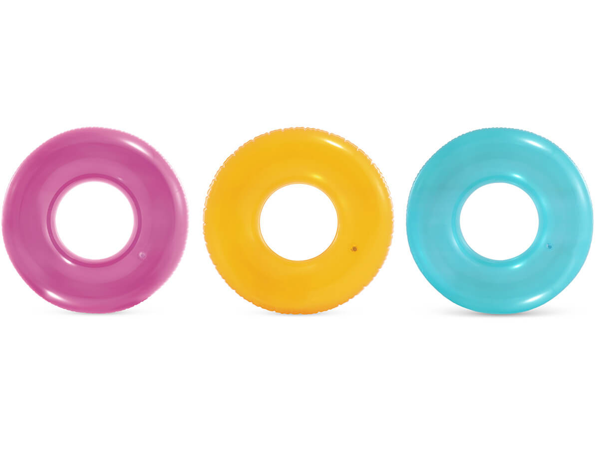 Intex transparent gefärbt Poolrosa