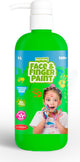 Boti natürliche Gesichtsfingerpaintflasche mit Pumpengrün, 1l