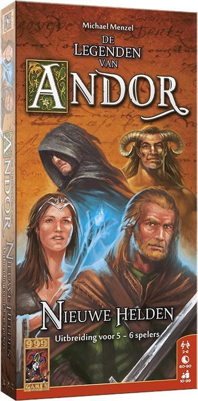 999Games 999 Games de Legenden Van Andor: New Heroes 5 6 Expansion des Brettspiels