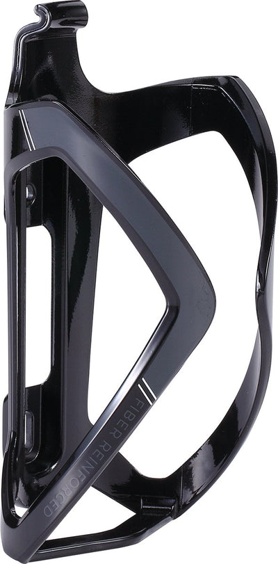BBB Cycling Flaschenhalter Rennrad, Mountainbike – Verbundwerkstoff – Trinkflaschenhalter glänzend schwarz – Flexcage BBC-36