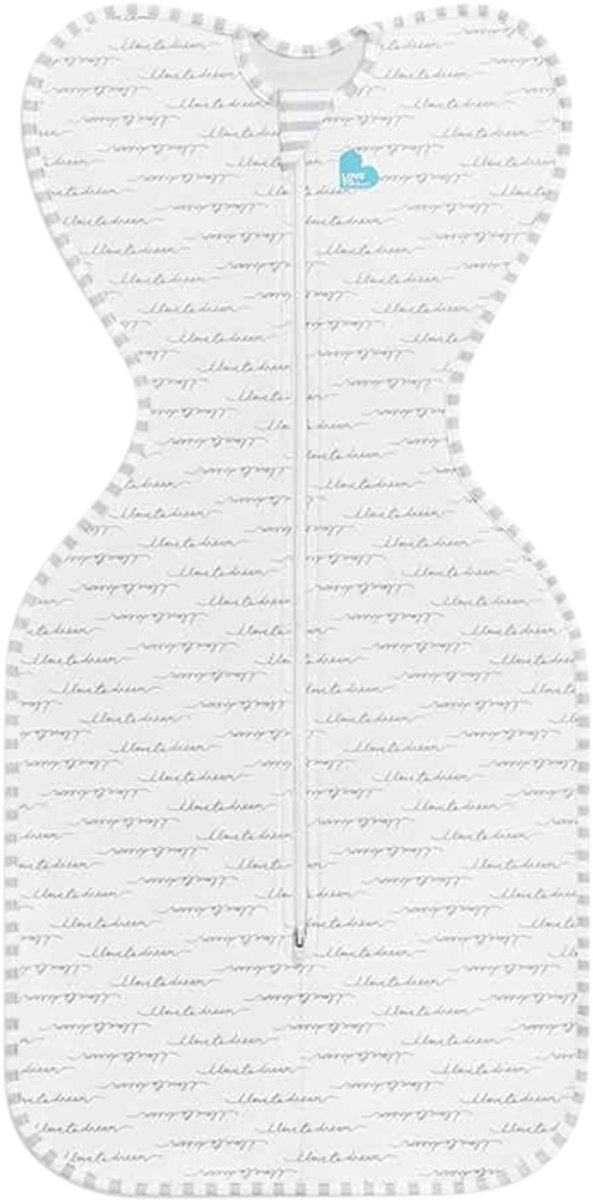 Love to dream™ Babyschlafsack swaddle up™ – Pucken – Baby 3–6 Monate – 6–8,5 kg – ganzjährig – 1,0 Tog – weiß