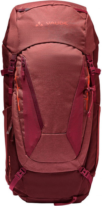 Vaude Trekkingrucksack Wanderrucksack Damen asymmetrisch 38+8 Dark Cherry Dunkelrot