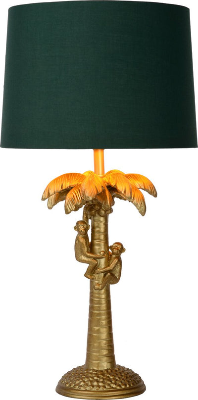 Lucide Extravaganza Coconut - Tischlampe - ø 30,5 cm - 1xe27 - mattgoldenes Messing