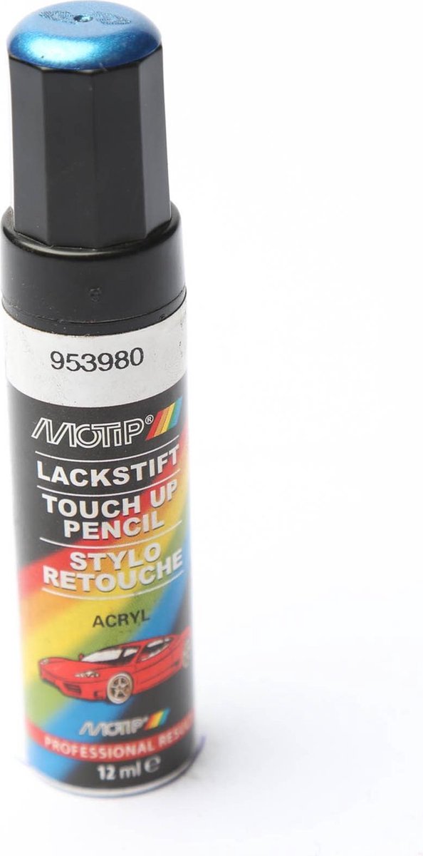 Motip 953980 – Autolackstift – Blau Metallic – 12 ml