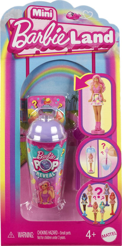 Barbie mini land doll reveal - surprise item - 3.8 cm - mini doll