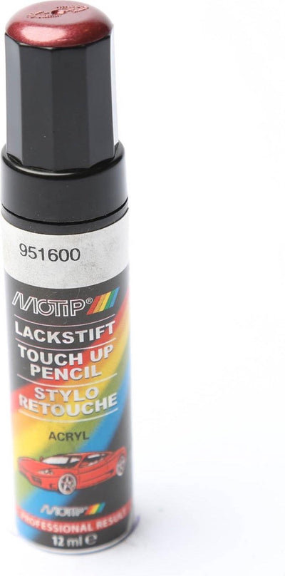 Motip 951600 – Autolackstift – Rot Metallic – 12 ml