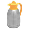 Cater-profi Edelstahl-Isolierkanne mit gelbem Schraubverschluss 1,5l