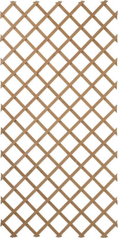 Nature Nature Latwerk für Garten 100x200 cm Natural Holz 6041703