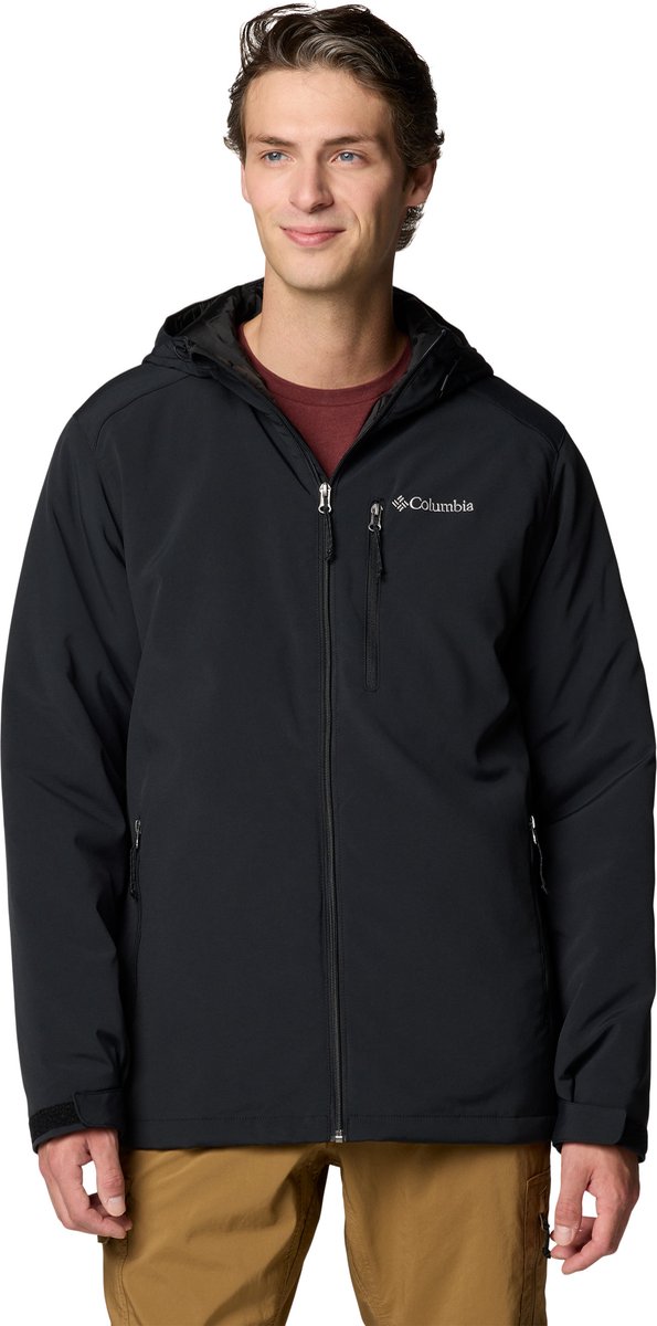 Columbia Gate Racer™ II Softshell-Herren-Outdoorjacke – Schwarz – Größe XL