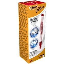Whiteboard-Marker Velleda Pocket Liquid Bic rot