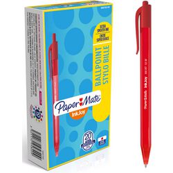 Kugelschreiber Inkjoy 100RT Papermate S0957050 mittlerer roter Druckknopf