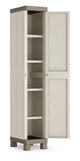 Kis Excellence Aufbewahrungsschrank 1 Tür – 33 x 182 x 45 cm – beige Sand
