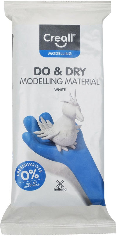 Creall do Dry MessFection Klei Conservation -freie Weiß, 500gr.