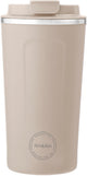 Aya ida aya ida - cup2go - Thermobecher - Kaffeebecher - Coffee to go - Reisebecher - zum Mitnehmen - 500ml - Cremebeige