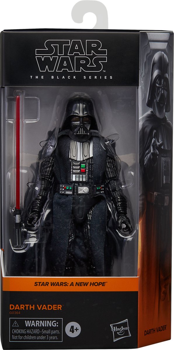 Hasbro Star Wars Episode IV Black Series Actionfigur Darth Vader 15 cm große Actionfigur