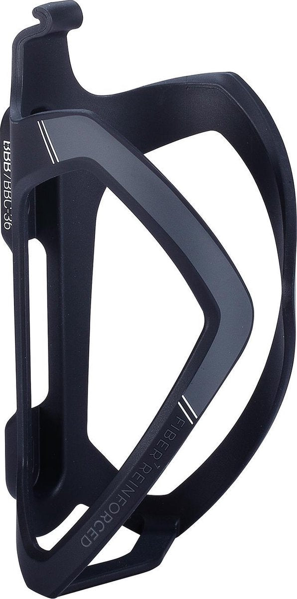 BBB Cycling Flaschenhalter Rennrad, Mountainbike – Verbundwerkstoff – Trinkflaschenhalter mattschwarz – Flexcage BBC-36