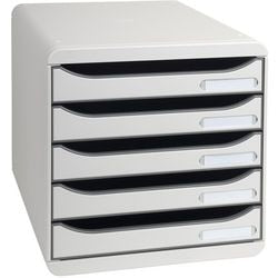 Kommode Exacompta 309740 hellgrau