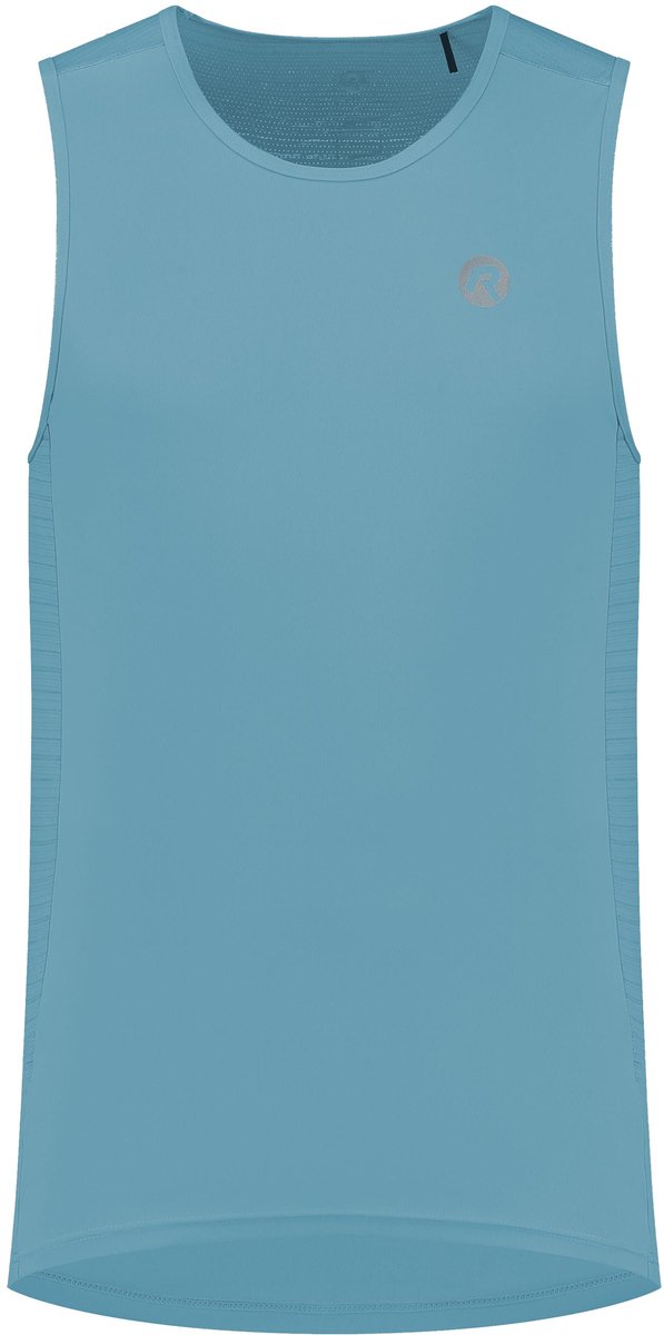 Rogelli Core Running Singlet Herren – Tank Top – Sportshirt ärmellos – Blau – Größe XL