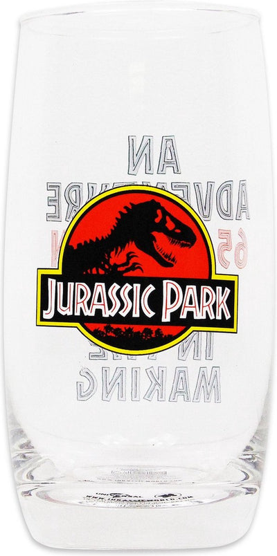 Half Moon Bay Jurassic Park – Trinkglas – transparent mit Aufdruck – 450 ml