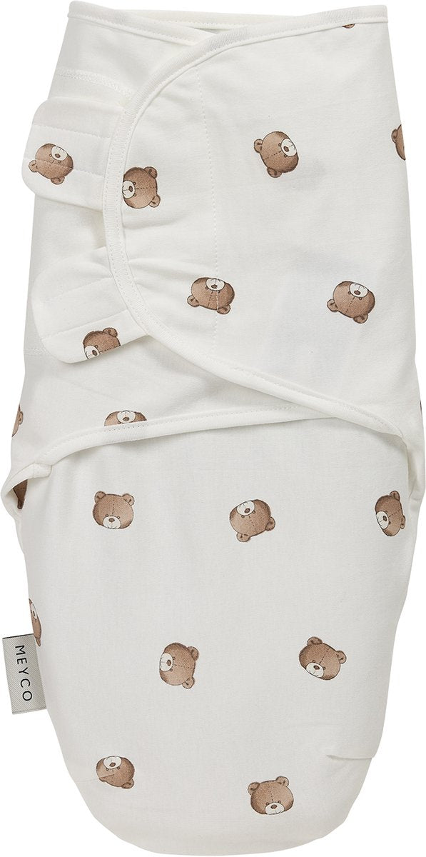 Meyco Baby Bear Pucktuch – mehrfarbig – 0–3 Monate – 1,0 Tog