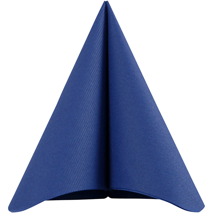 Creativ Company Servietten, Größe 40x40 cm, 60 gr, dunkelblau, 20 Stück 1 Box