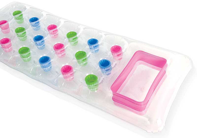 Intx transparent Strandluftbettengrün