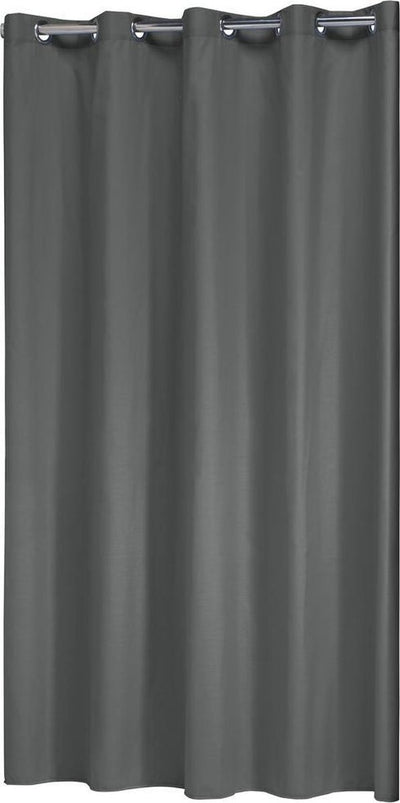 Dichtungsfäle Dichtungsfell Duschvorhang Coloris 180x200 cm grau
