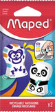 Maped office maped eraser ergo fun | Blister mit 2 Stück