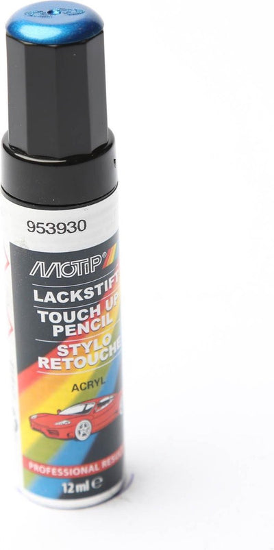 Motip 953930 – Autolackstift – Blau Metallic – 12 ml