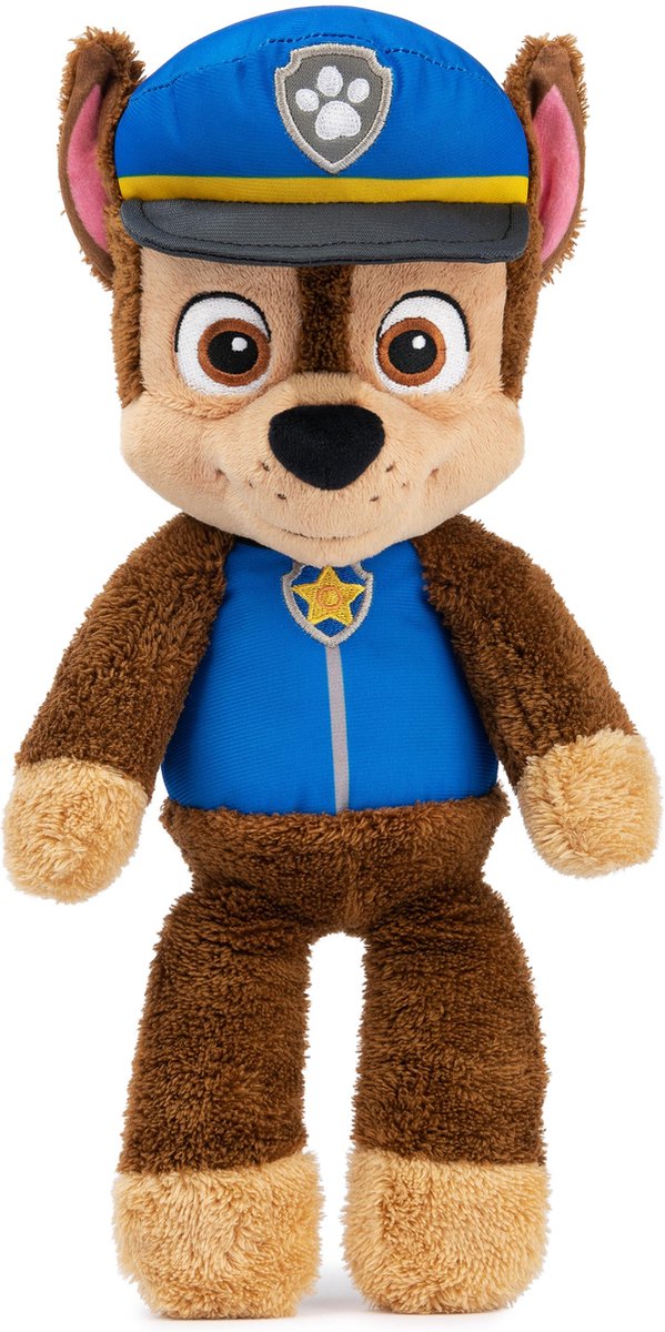 Paw Patrol Gund – Verfolgungsjagd-Kuscheltier mit langen Armen von 33 cm – Blau und Braun