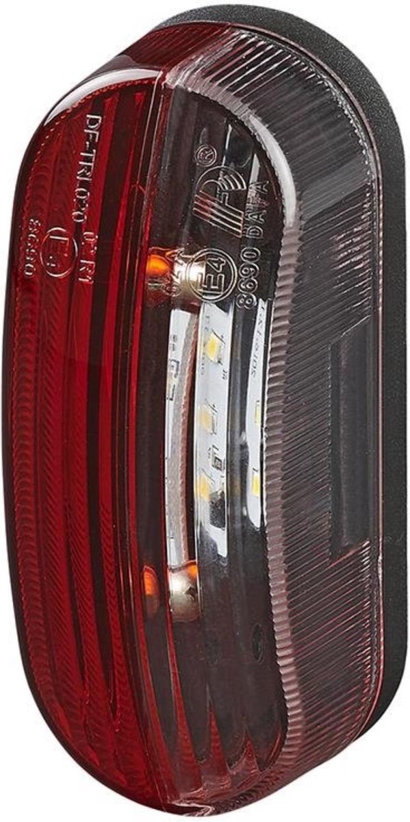 Proplus Positionslicht - LED - rot weiß - rechts - 98 x 42 mm - 12V