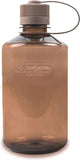Nalgene – Enghalsflasche – Trinkflasche – Wasserflasche – auslaufsicher – 500 ml – BPA-frei – Sustain – Mokka