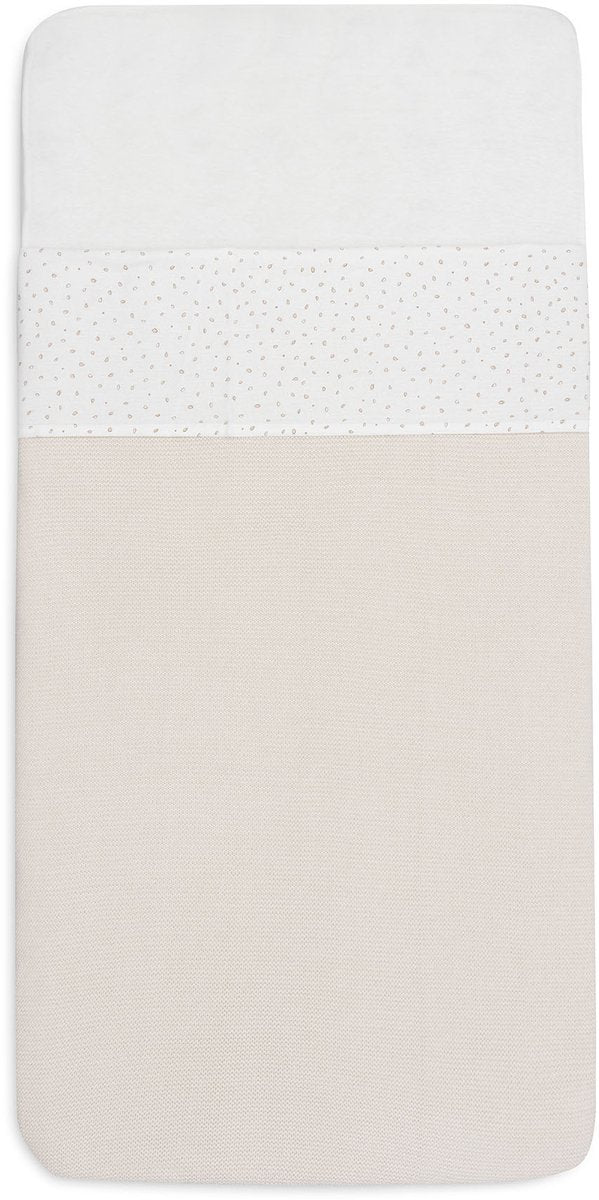 Jollein Babydecke für Kinderbett – 75 x 100 cm – Blätterträume