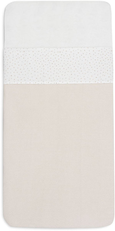 Jollein Babydecke für Kinderbett – 75 x 100 cm – Blätterträume