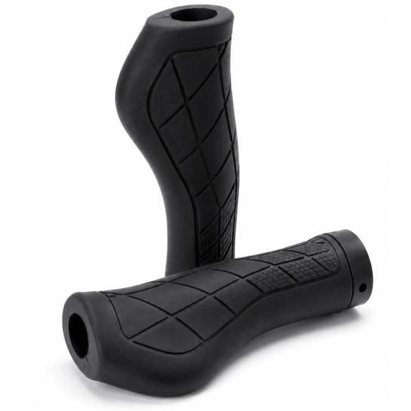 Edge Ergo City Griffe - 136 mm - Fahrrad - schwarz