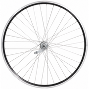 Hinterrad 28 1 4 Zoll – Favorit-Bremsnabe – Zac2000-Felge (schwarz silber) - afbeelding 1