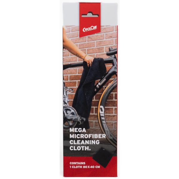 Cyclon Mikrofaser-Mega-Reinigungstuch 80x40cm schwarz
